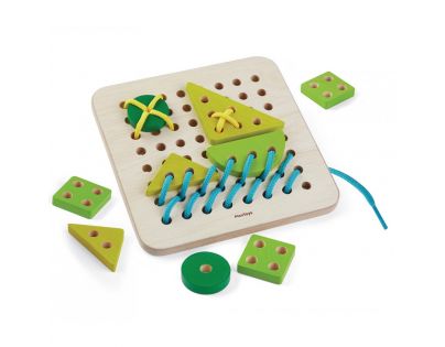 Plan Toys Šnurovacia tabuľka