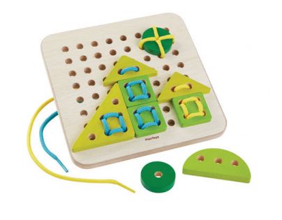 Plan Toys Šnurovacia tabuľka