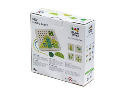 Plan Toys Šnurovacia tabuľka