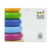 Plan Toys Farebné skladacie krúžky 5