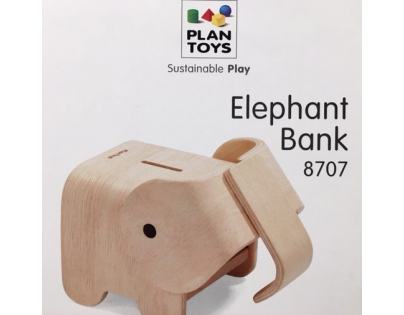 PlanToys Pokladnička slon