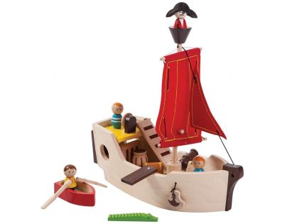 PlanToys Pirátska loď