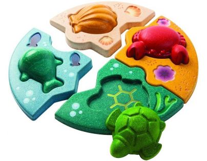 PlanToys Puzzle Morský život 8 dielikov