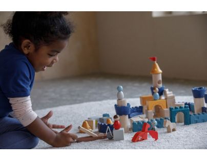 PlanToys Veľká sada rozprávkové stavebnica Orchard