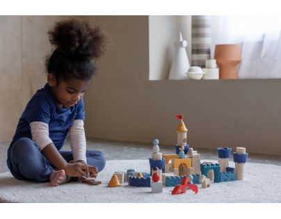 PlanToys Veľká sada rozprávkové stavebnica Orchard