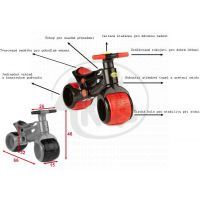 PlasmaBike Odrážedlo černo-červená 6