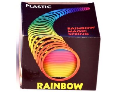 Plastic Špirála dúhová
