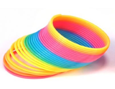 Plastic Špirála dúhová