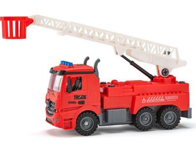 Plastica Auto Hasič na diaľkové ovládanie stavebnice 30 cm