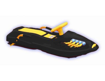 Plastkon Boby Snow Boat - Čierne