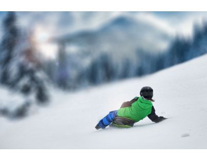 Plastkon Skibob Skidrifter mystic zelený - Poškodený obal