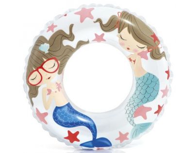 Intex 59242 Plávací kruh Oceán 61 cm biely