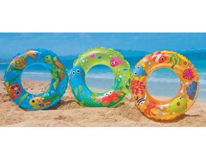 Intex 59242 Plávací kruh Oceán 61 cm zelený