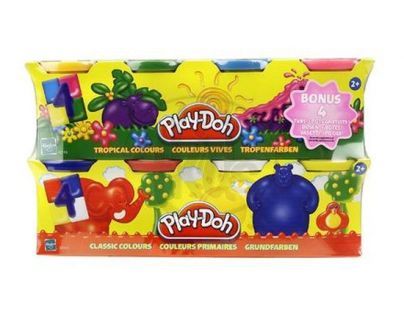 Play-Doh 4 kelímky modelíny + 4zdarma