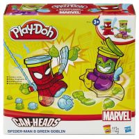 PlayDoh Avengers Kelímky ve tvaru hrdinů SpiderMan a Green Goblin 2