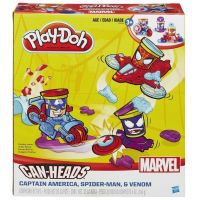PlayDoh Avengers Kelímky ve tvaru hrdinů s vozidly 2