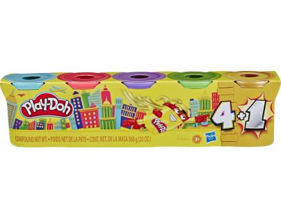 Play-Doh balení 5ks Zlatá