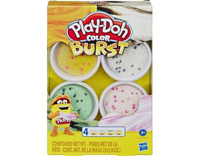 Play-Doh Farebné balenie modelíny 4 ks