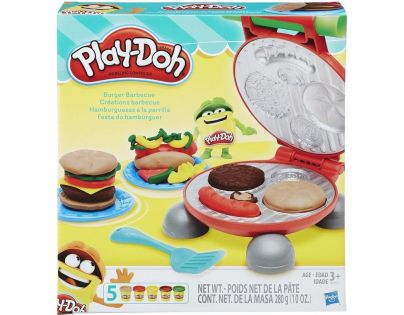 Play Doh Burger barbecue