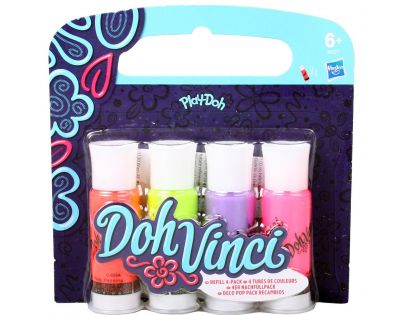 Play-Doh DohVinci Náhradní tuby 4ks - A8327