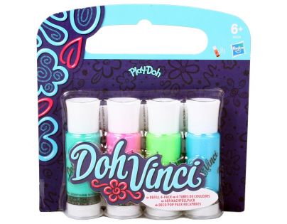 Play-Doh DohVinci Náhradní tuby 4ks - A8328