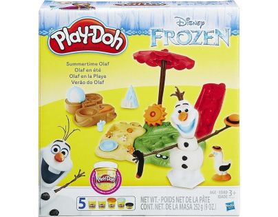 Play-Doh Frozen Olaf na pláži