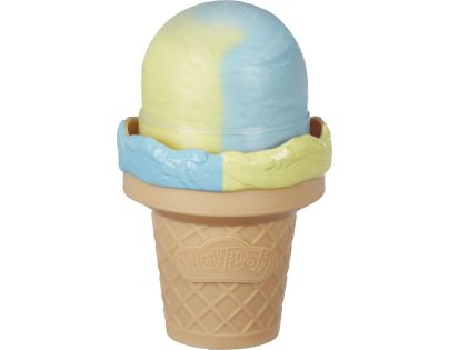 Play-Doh Plastelína ako zmrzlina kornút modro-žltý