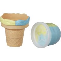 Play-Doh Plastelína ako zmrzlina kornút modro-žltý 2