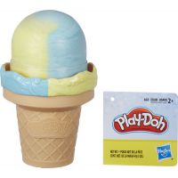 Play-Doh Plastelína ako zmrzlina kornút modro-žltý 3