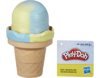 Play-Doh Plastelína ako zmrzlina kornút modro-žltý