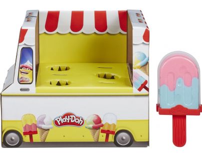 Play-Doh Plastelína ako zmrzlina nanuk modro-ružový