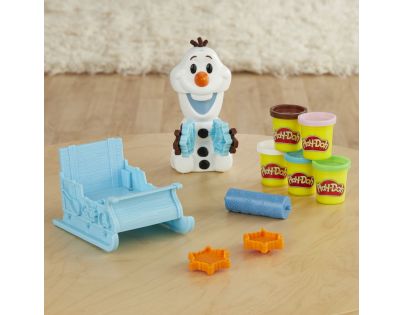 Play-Doh Olaf a snehové kreácie