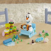 Play-Doh Olaf a snehové kreácie 3
