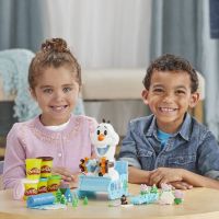 Play-Doh Olaf a snehové kreácie 4