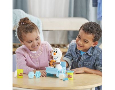 Play-Doh Olaf a snehové kreácie