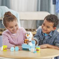 Play-Doh Olaf a snehové kreácie 5