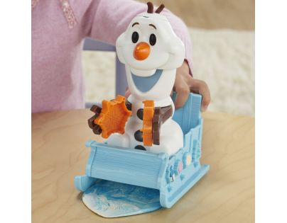 Play-Doh Olaf a snehové kreácie