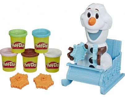 Play-Doh Olaf a snehové kreácie