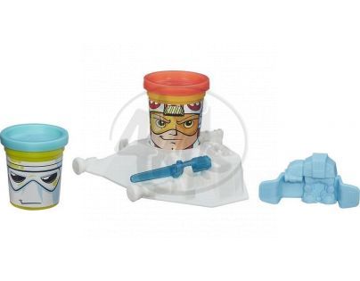 Play-Doh Star Wars Dvojbalení kelímků - Luke Skywalker a Snowtrooper