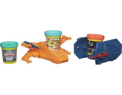 Play-Doh Star Wars Vozidla dvojbalení - Luke Skywalker a Darth Vader