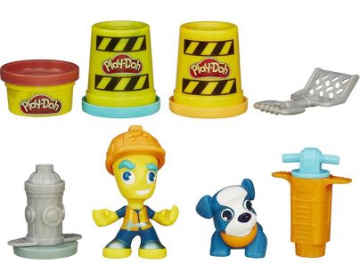 PlayDoh Town Figurka se zvířátkem Pracovník města