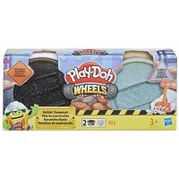 Play-Doh Wheels Stavebné plastelína čierna, sivá 2