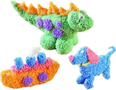 PlayFoam Guľe 4pack Trblietavé odtiene