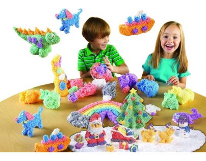 PlayFoam Guľe 4pack Trblietavé odtiene