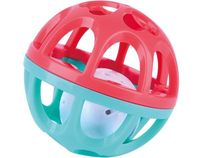 PlayGo Míček hrkálka modro-červený