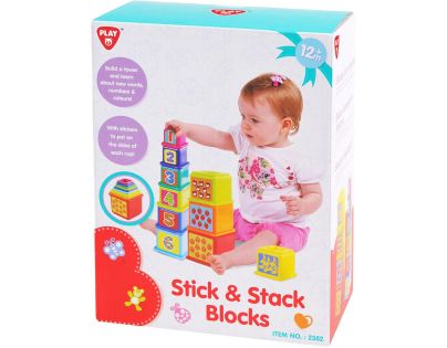 PlayGo Skladacie kocky