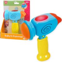 Playgo Veselé kladivo so zvukmi červené