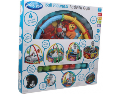 Playgro Aktivity hrazdička s loptičkami