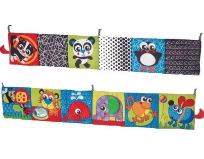 Playgro 0183444- Barevné leporelo
