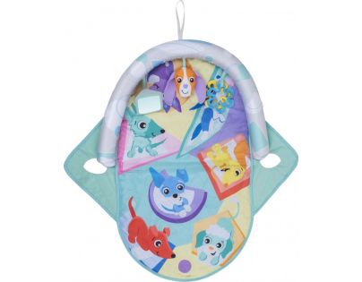 Playgro Cestovná hracia podložka so šteniatkami